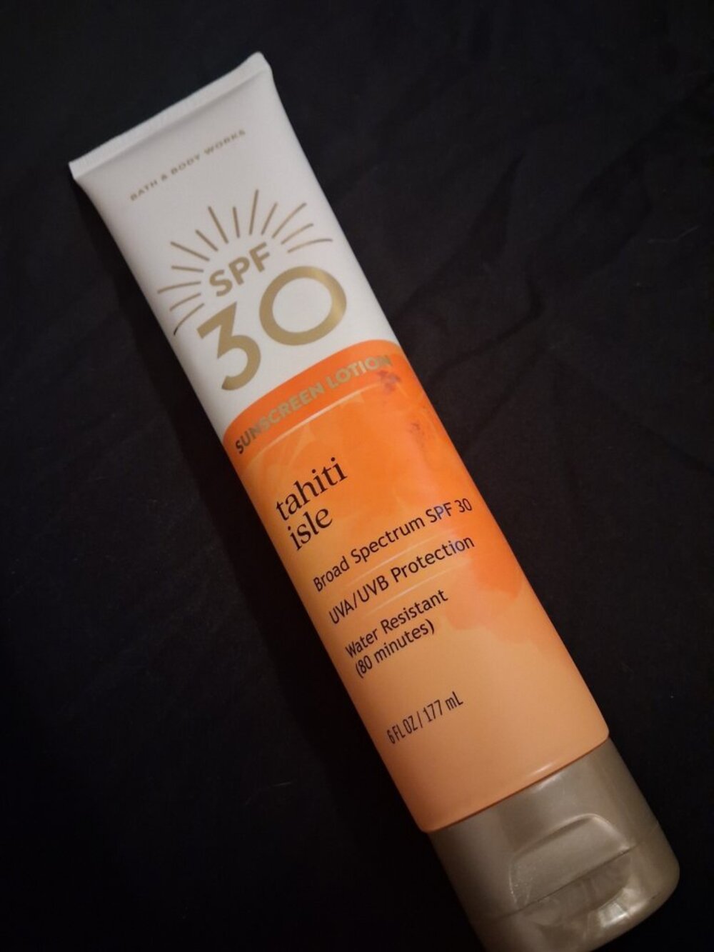 Bath & Body Works Tahiti Isle Sunscreen Lotion SPF 30 6oz NEW